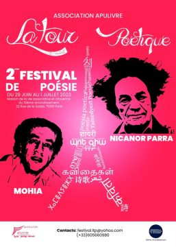 Foto 3 Afiche Oficial del Segundo Festival de Poesía LATOUR POÉTIQUE año 2023